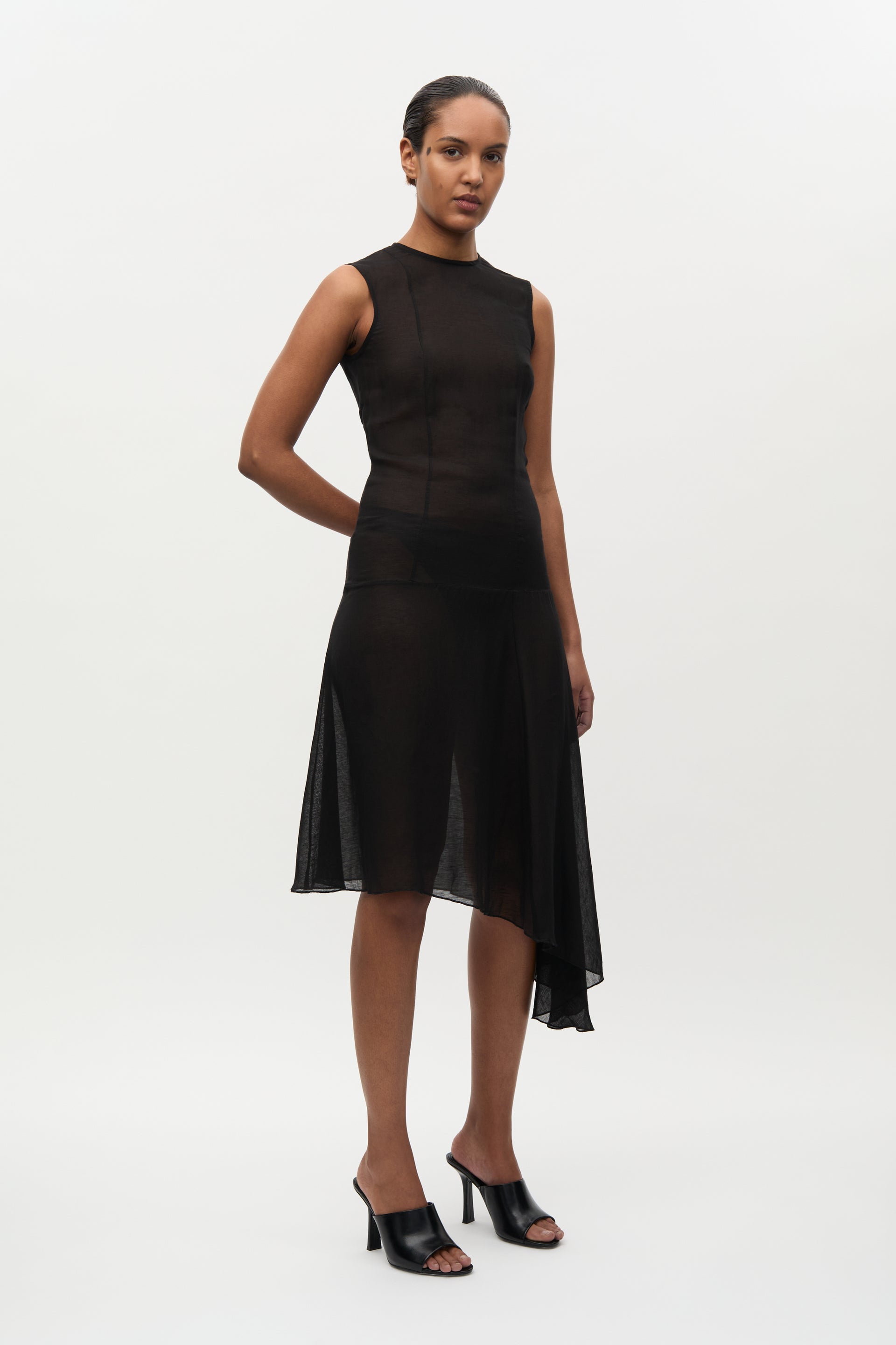 Asymmetrical dress