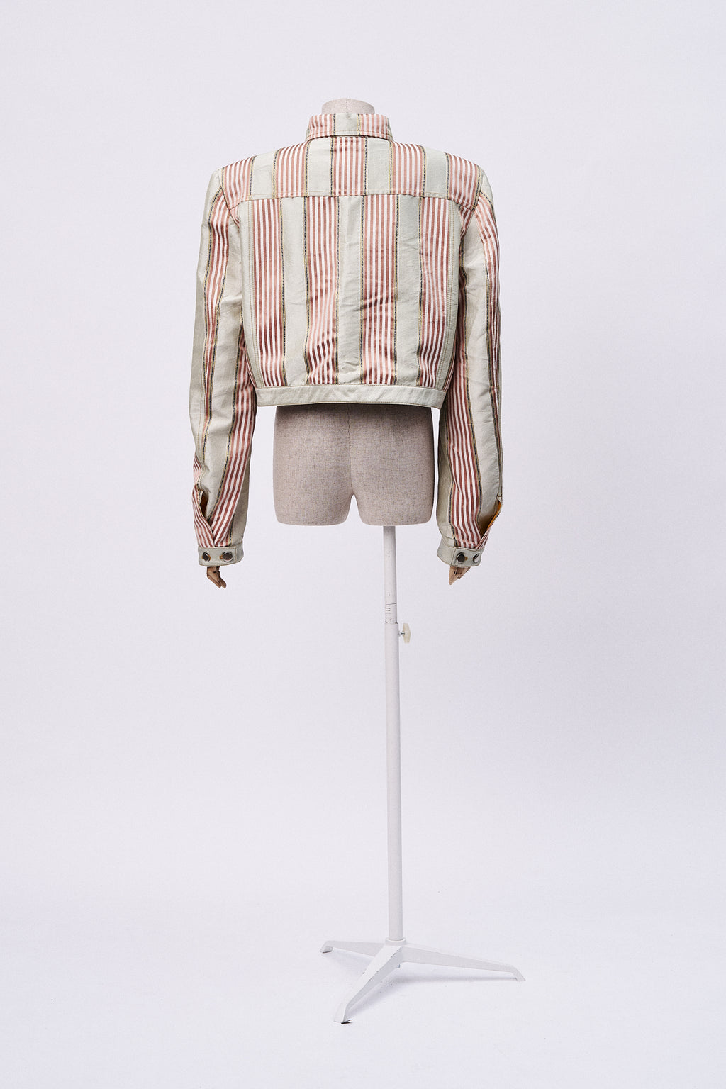 Cropped Silk Jacket