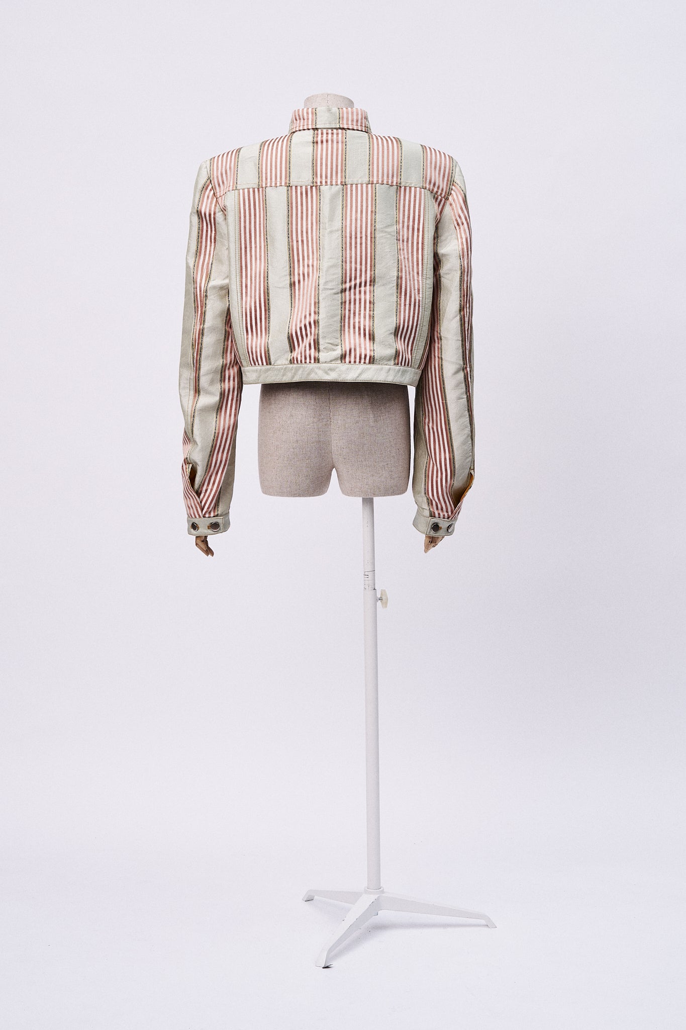 Cropped Silk Jacket