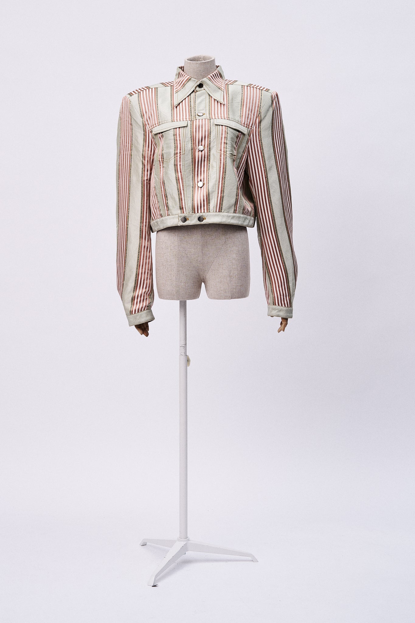Cropped Silk Jacket