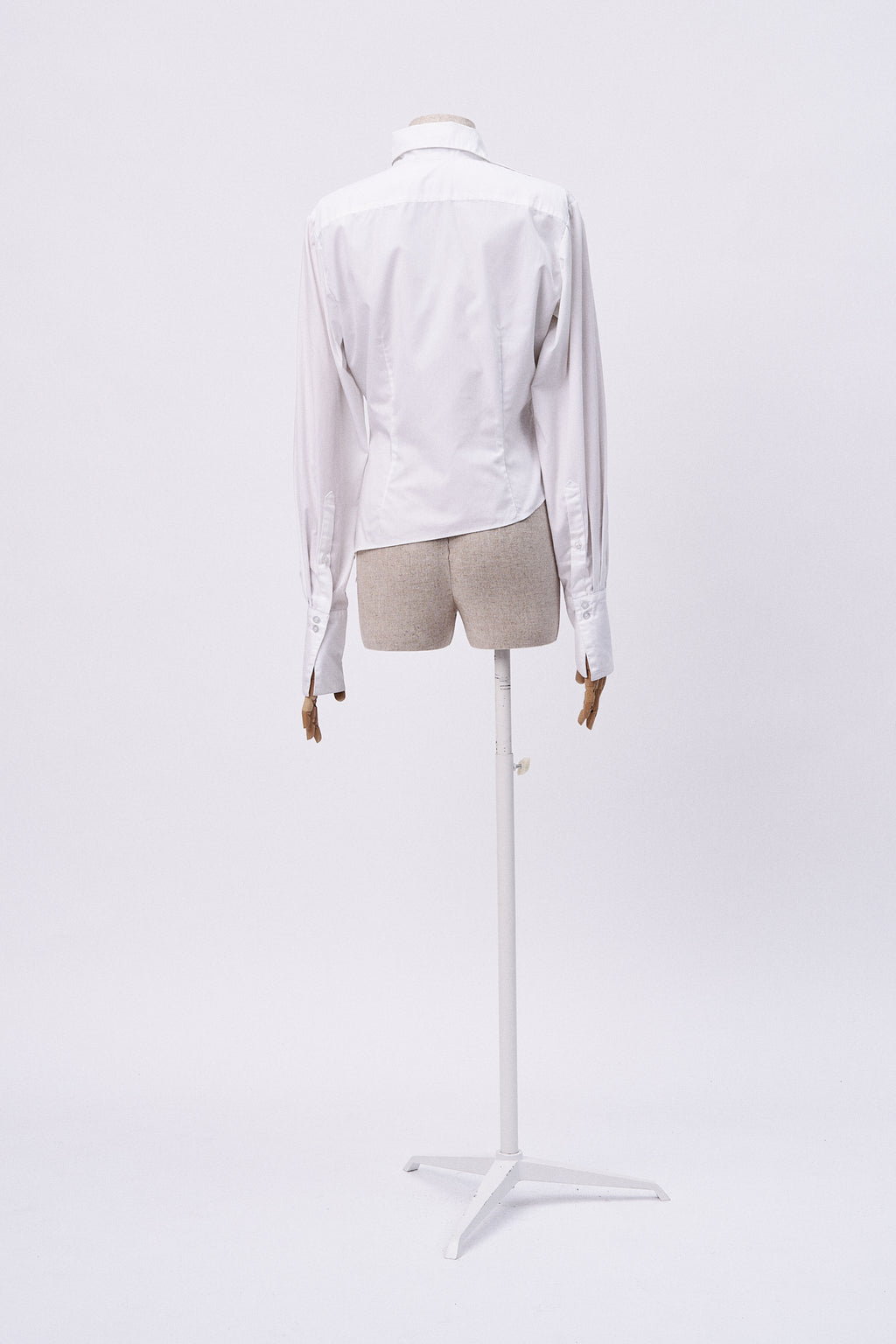 Asymmetrical Shirt White