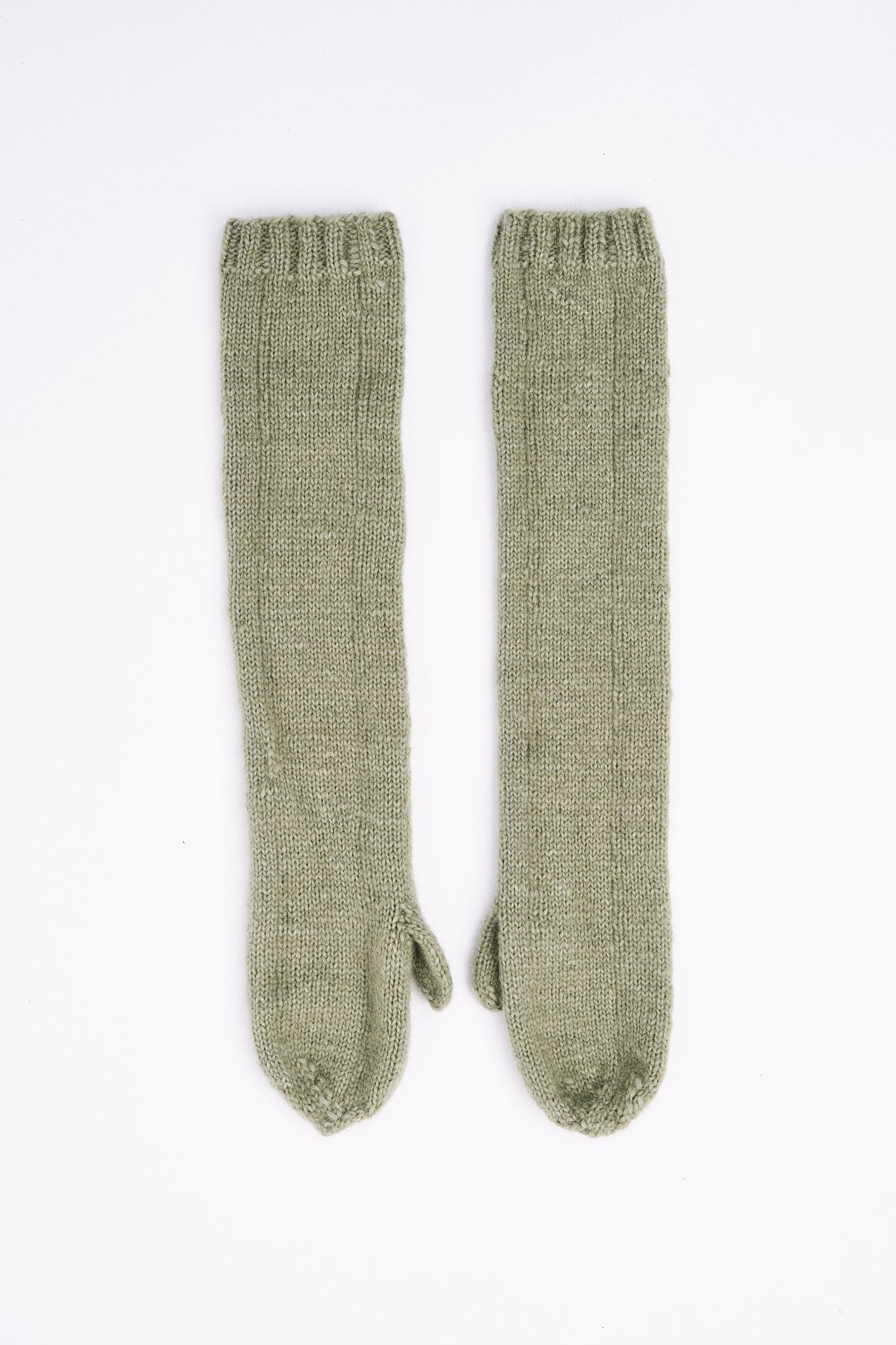 Hand-Knitted Mittens